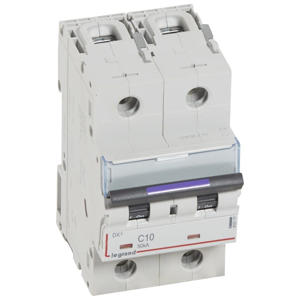 Legrand DX3 Автоматический выключатель 50кА 10А 2P C 410147