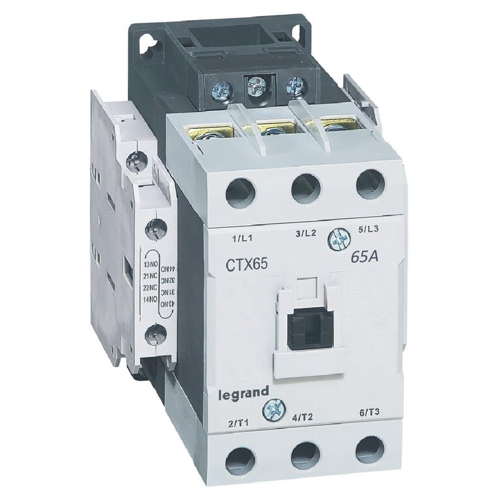 Legrand CTX3 Контактор 65 3P 65A (AC-3) 2но2нз ~24В 416160