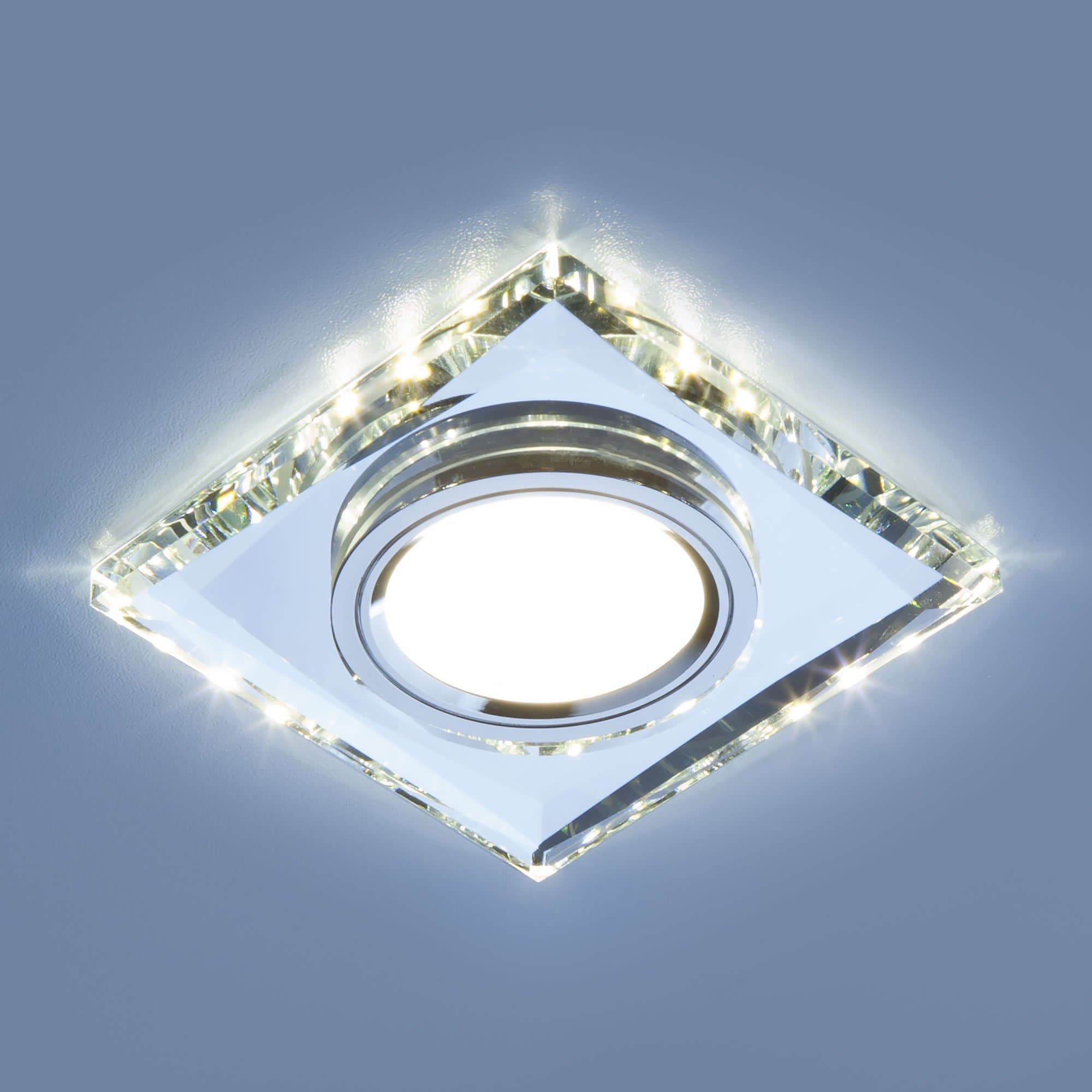 Elektrostandard 2230 MR16 / Светильник встраиваемый SL зеркальный/серебро (8470 MR16 SL) a044299