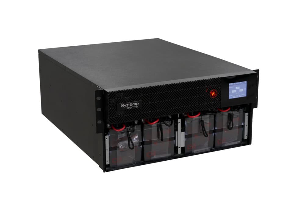 Systeme Electric ИБП Smart-Save Online SRT 6000 ВА/Вт, 230В,1:1,5U,RT, клеммы+выход 6хC13,4хC19 — миниатюра 8