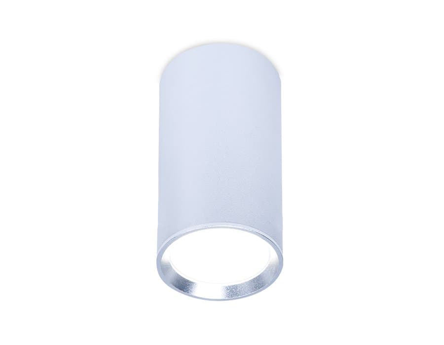 Ambrella Накладной точечный светильник TN219 SL/S серебро/песок GU5.3 D56*100