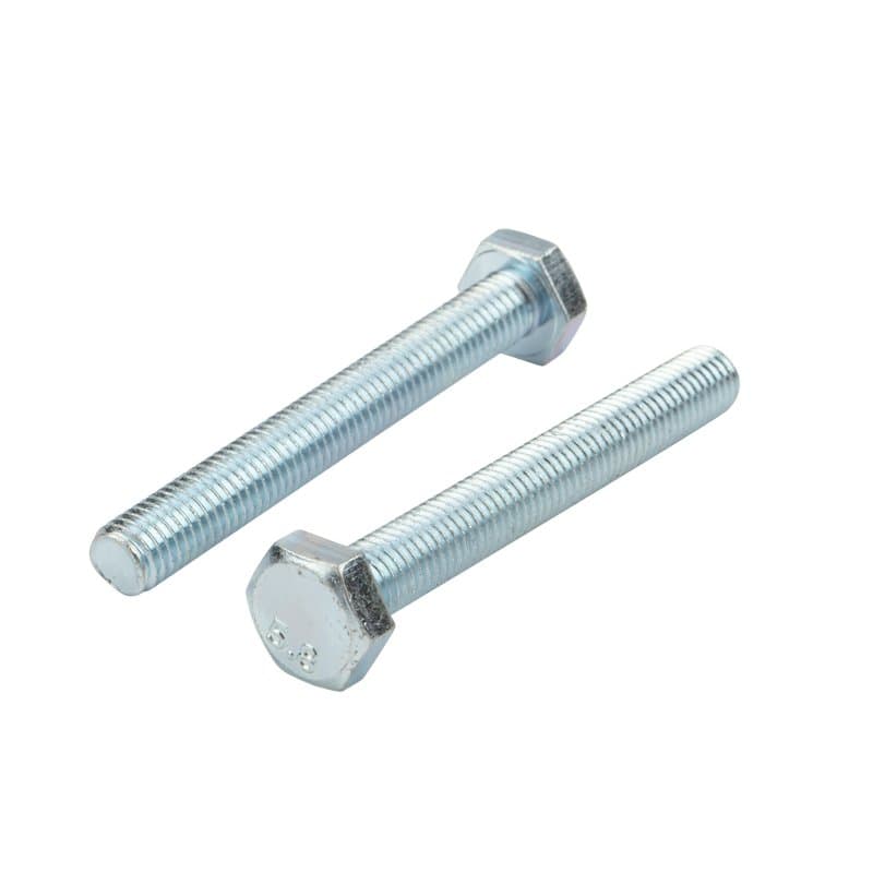 Болт шестигранный KRANZ DIN 933, 10x80,  пакет (2шт.) 1302-1080-4