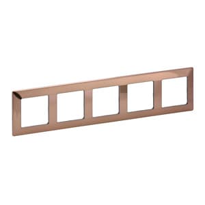 Legrand Valena LIFE Медь Рамка 5-ая 754165 — миниатюра 2