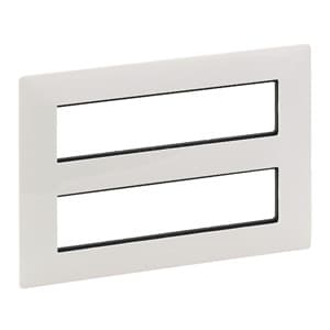 Legrand Valena LIFE Белая Рамка для модульных устройств Mosaic 2x4x2 модуля 752146 — миниатюра 2