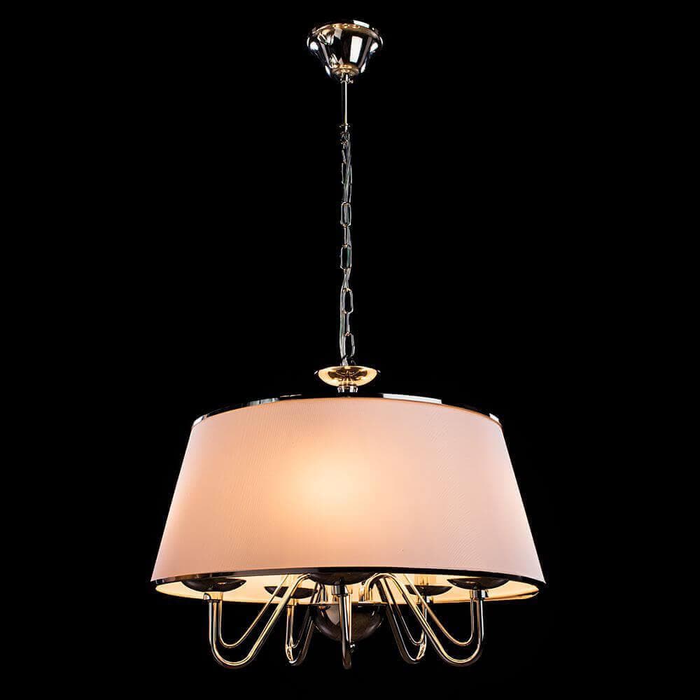 Arte Lamp Aurora Хром/Белая Люстра 40W E14 A1150SP-5CC — миниатюра 5