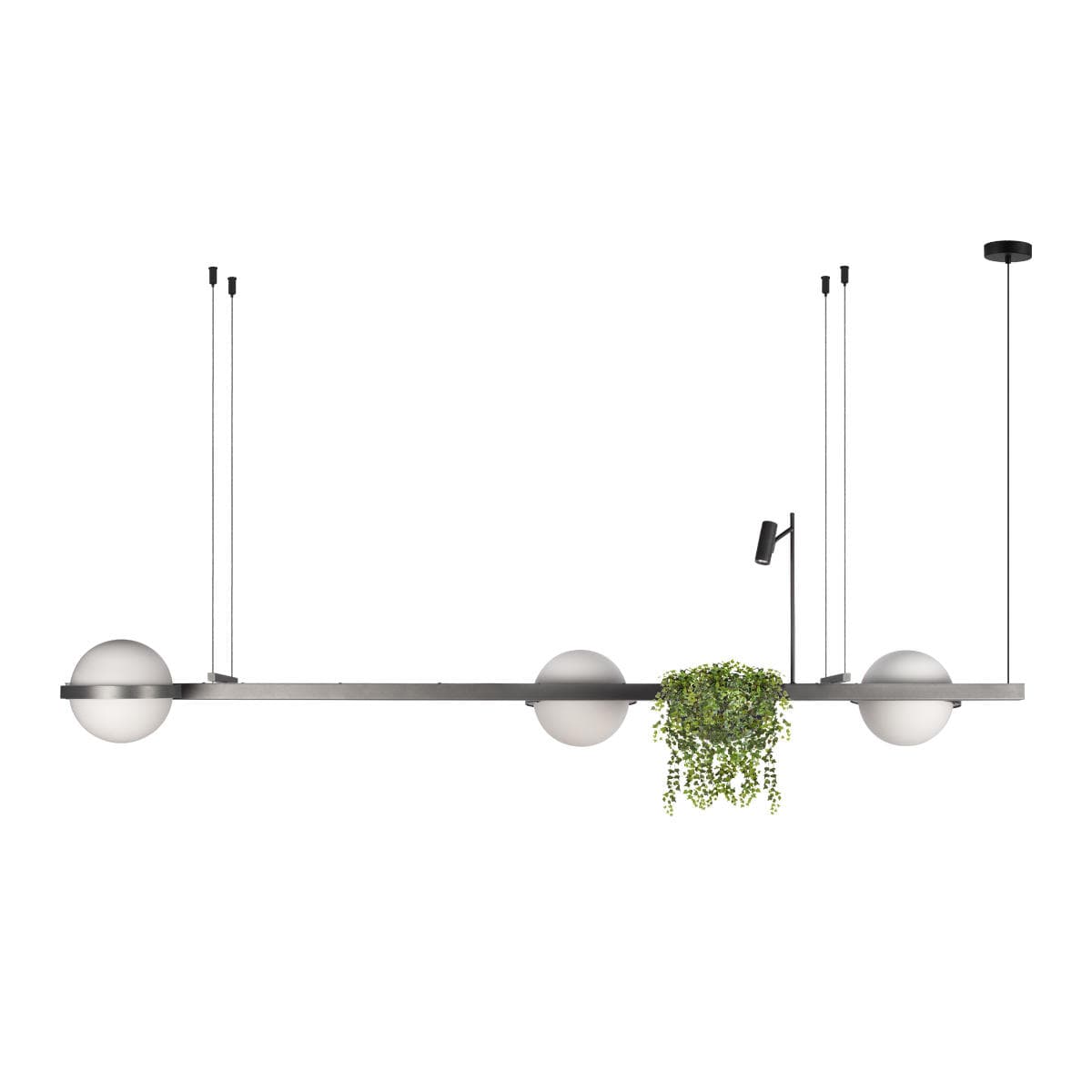 LOFT IT 10121/C Dark grey Подвесной светильник Jardin