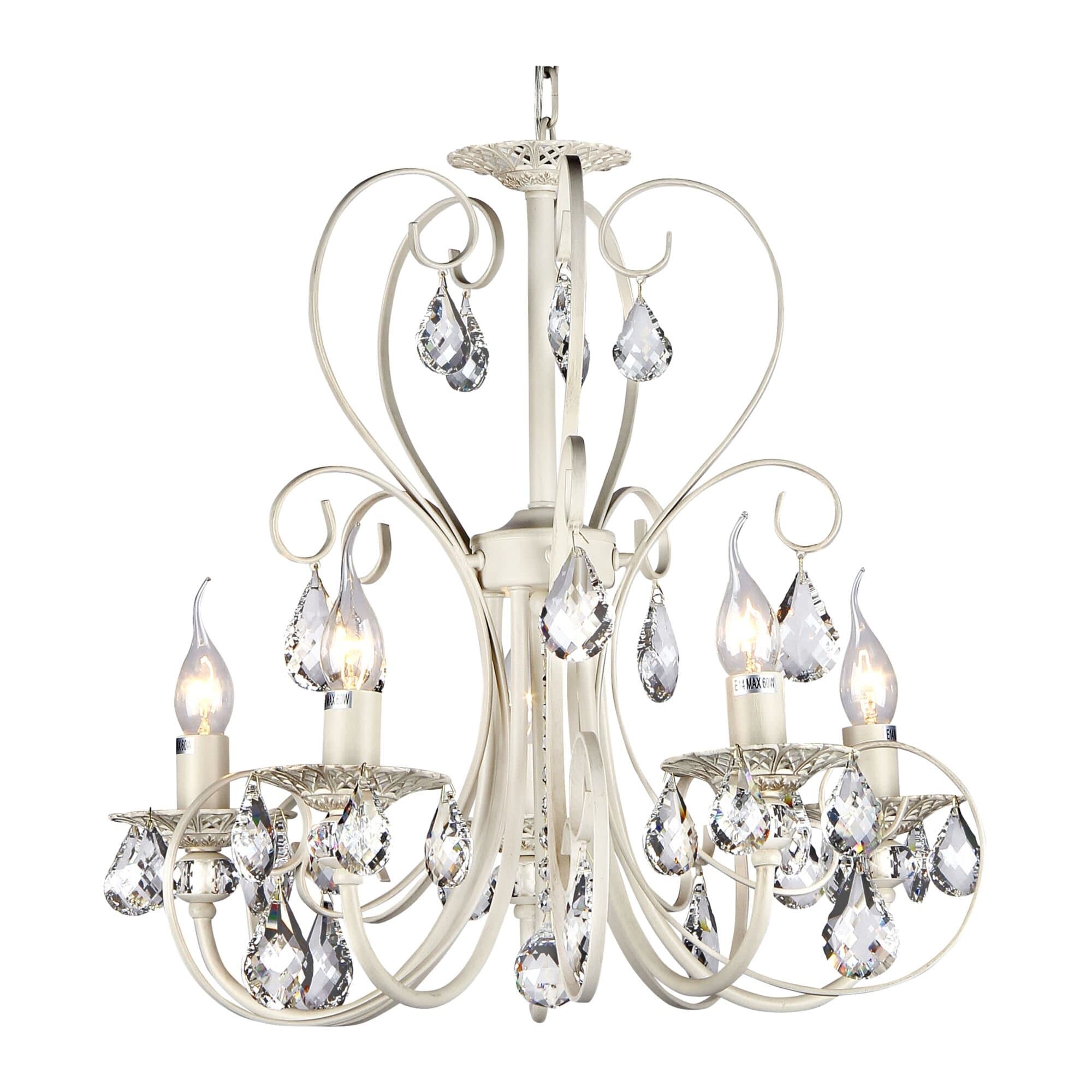 Maytoni Elegant Princess Жемчужное Золото Люстра 5xE14 60W ARM270-05-R — миниатюра 4