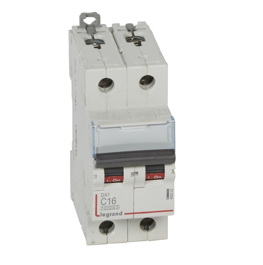 Legrand DX3 Автоматический выключатель 2P 16A (С) 10kA/16kA 409202 — миниатюра 2