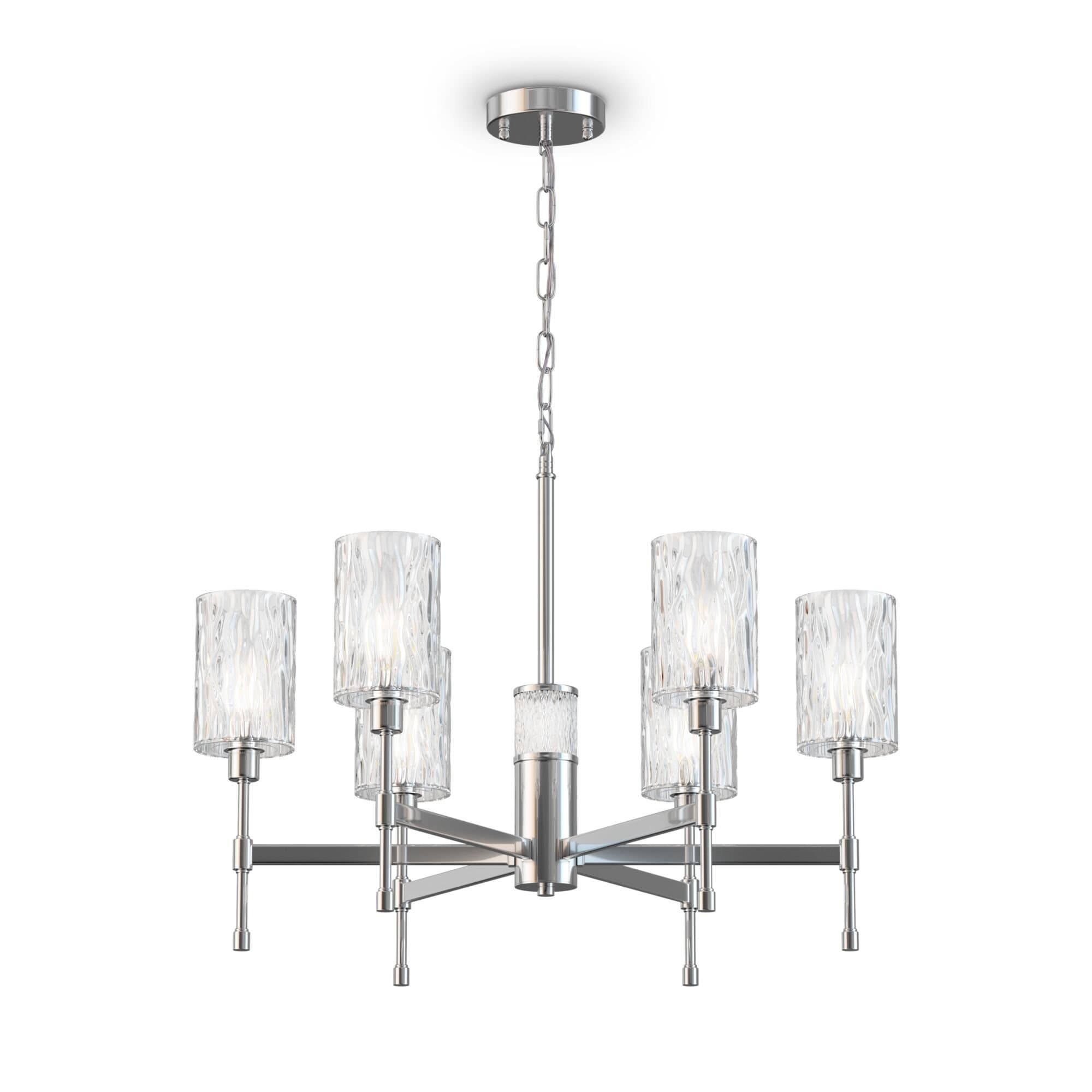 Freya Crystal Elsa Хром Люстра FR5133PL-06CH — миниатюра 3