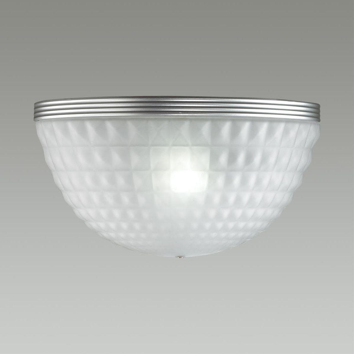 Odeon Light 4937/1W MODERN ODL22 517 серебристый/белый/стекло Бра E27 1*60W MALAGA — миниатюра 4