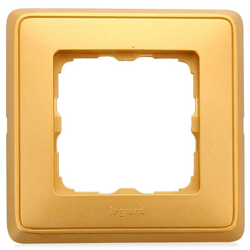 Legrand DIY Cariva Матовое золото Рамка 1-ая 695963 — миниатюра 2