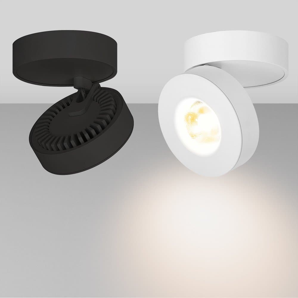 Arlight Светильник SP-MONA-SURFACE-R100-12W Day4000 (WH, 24 deg) (IP40 Металл, 3 года) 025439 — миниатюра 2