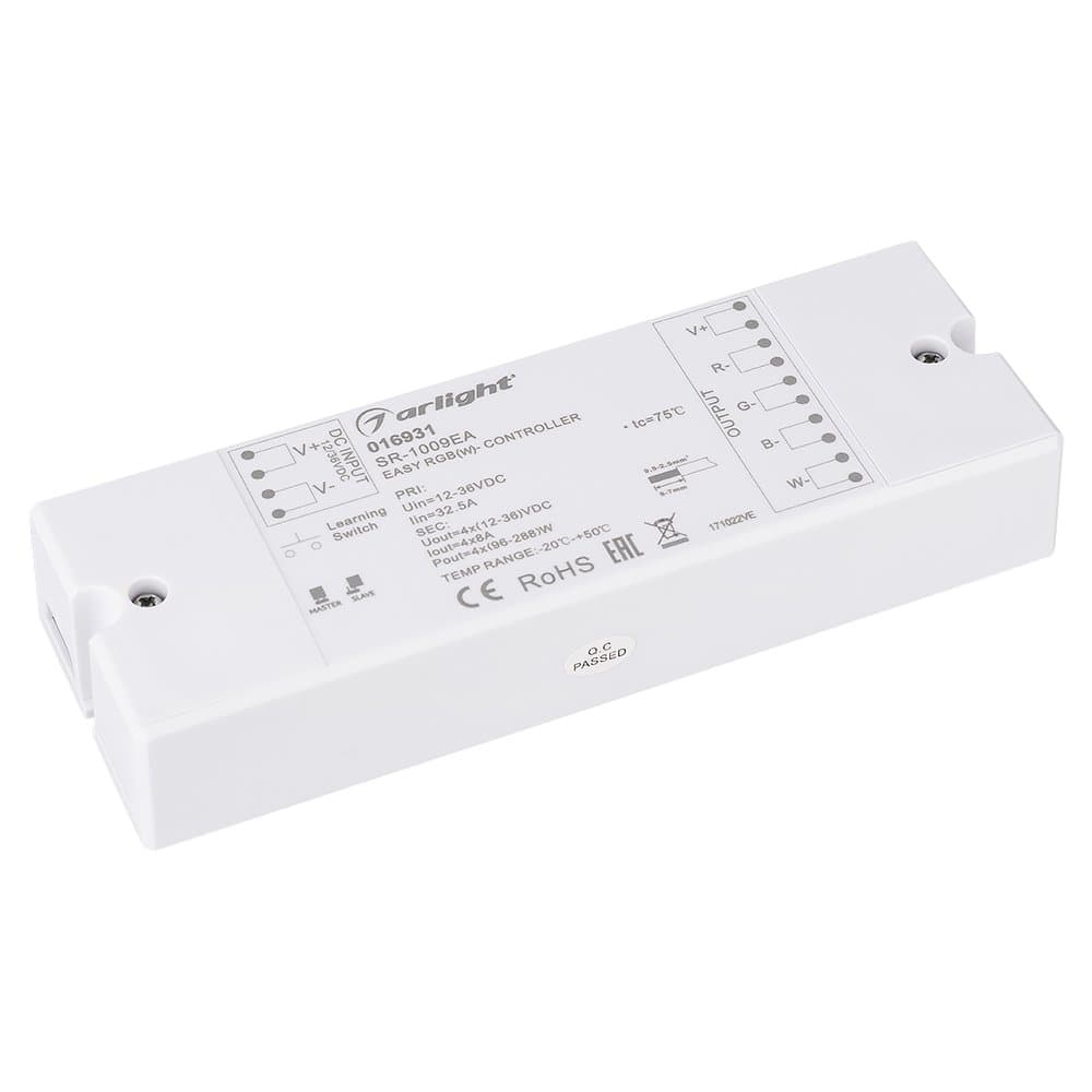 Arlight Контроллер SR-1009EA (12-36V, 4x8A) (IP20 Пластик, 3 года) 016931