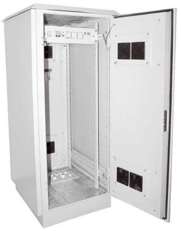 IEK LINEA O ITK Шкаф уличный 19" 33U 720x860, IP55, металл двери, серый LO35-33U78-MM55 — миниатюра 2