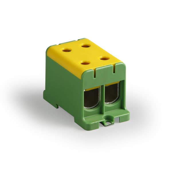 ENSTO Распределительный блок, жёлтый/зелёный, Al/Cu 35-150 мм² KE68.3R