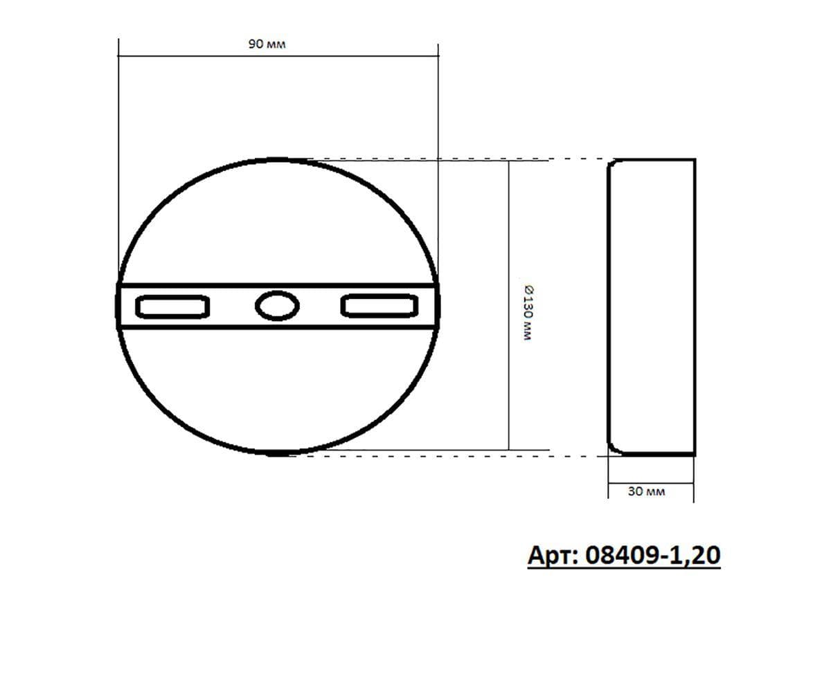 Kink Light 08409-1,20 Бра Сесилия бронза d15 h45 E27 1*40W — миниатюра 2