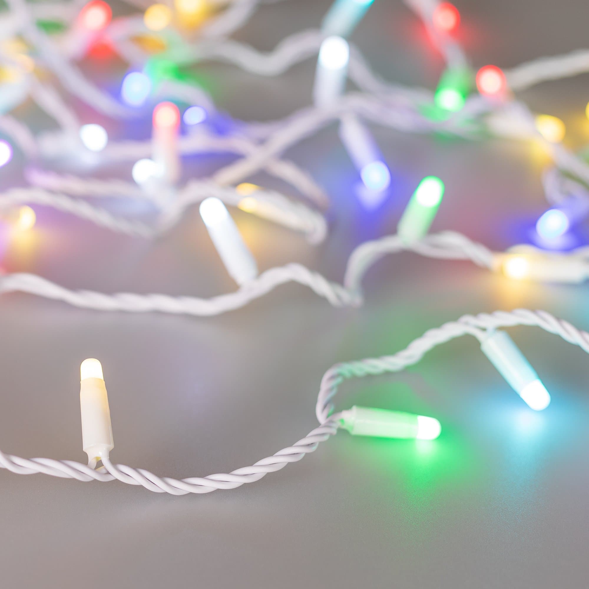 Arlight Светодиодная гирлянда ARD-STRING-CLASSIC-20000-WHITE-200LED-MILK-SYNC RGB (230V, 13W) (Ardecoled, IP65) 028206 — миниатюра 1