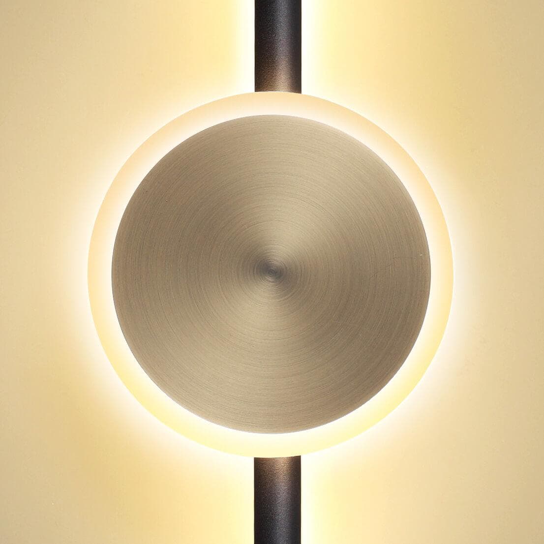 Odeon Light 4256/12WL HIGHTECH ODL21 119 черн/бронза/металл Настен.светильник IP20 LED 12W 760Лм 3000K STILO — миниатюра 3