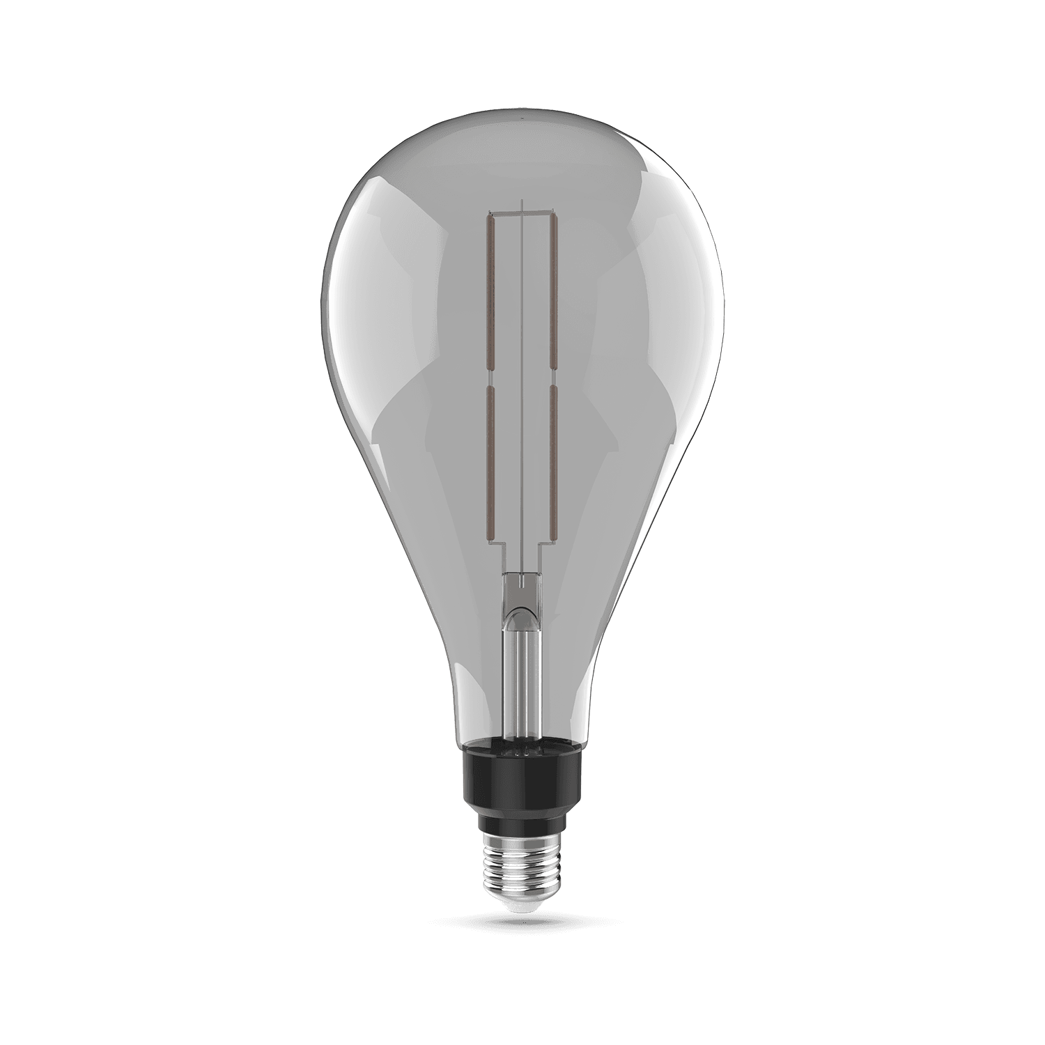 Gauss Лампа Filament PS160 6W 330lm 4000К Е27 gray straight LED 179802205 — миниатюра 3