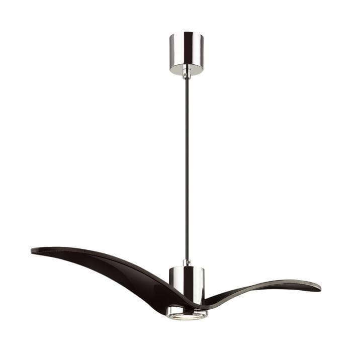 Odeon Light 4901/1A PENDANT ODL22 233 черный/хром/стекло Подвес GU10 1*5W BIRDS