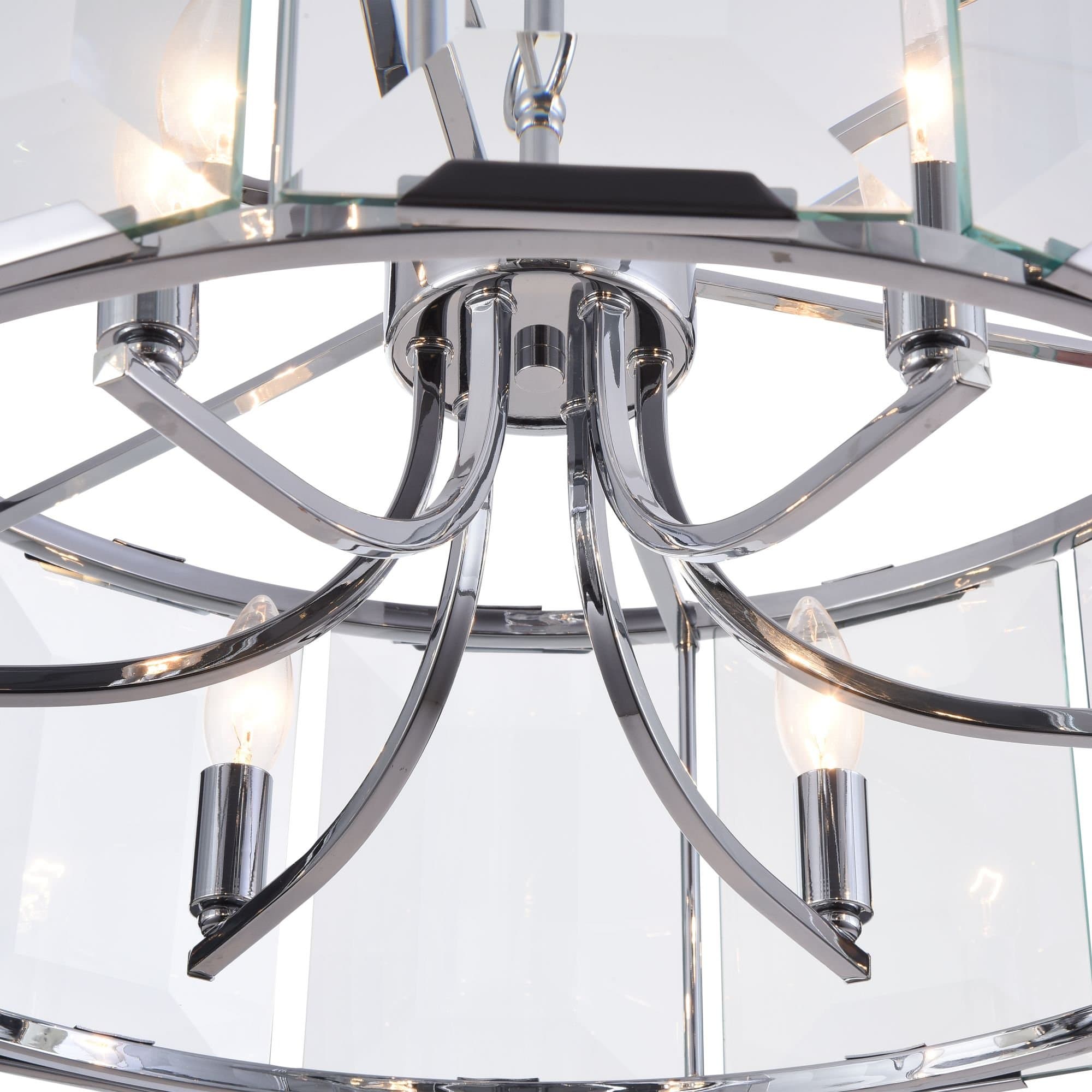 Maytoni Modern Cerezo Никель Подвес 6xE14 40W MOD202PL-06N — миниатюра 4