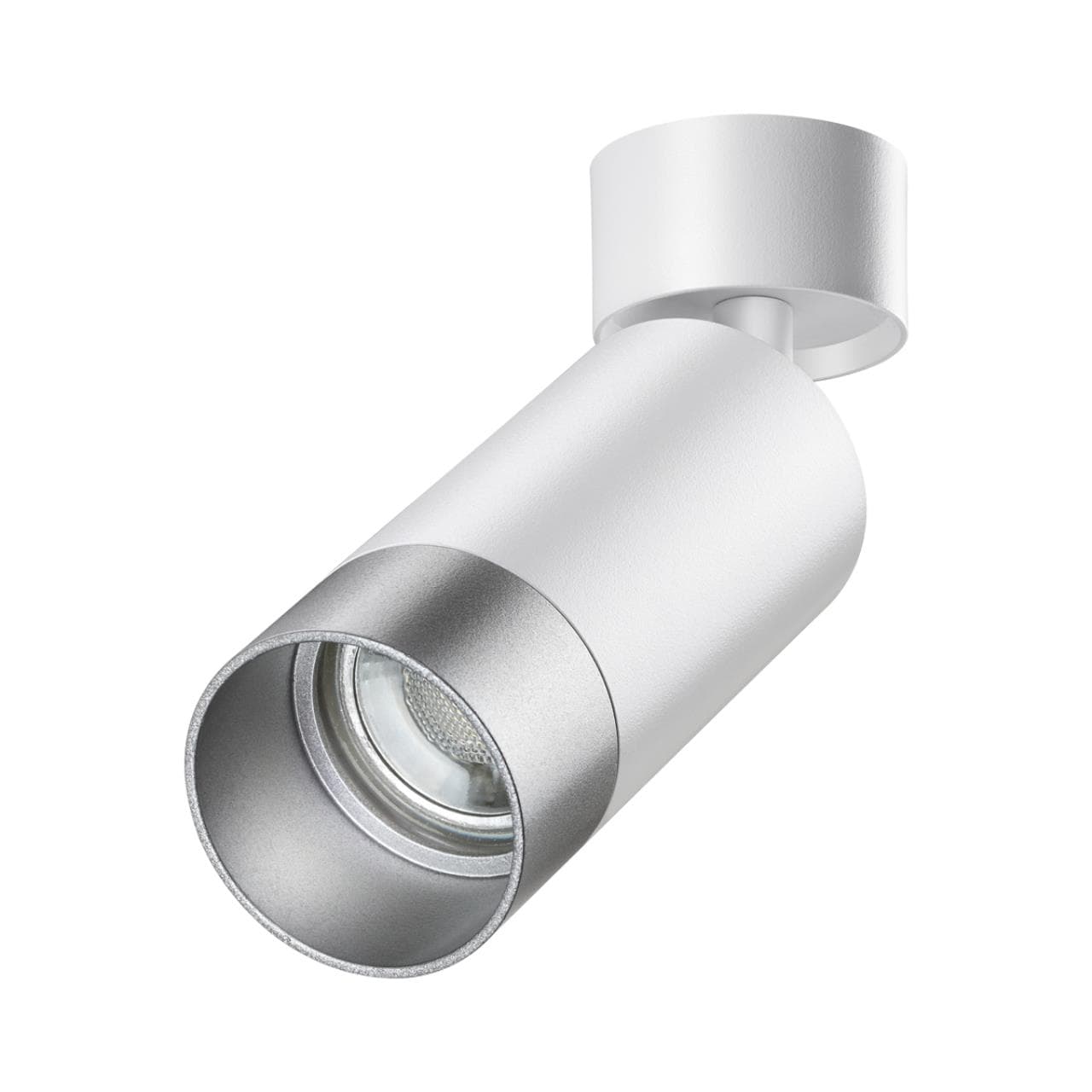 Novotech 370870 OVER NT22 белый/серебро Светильник накладной IP20 GU10 9W 220V SLIM