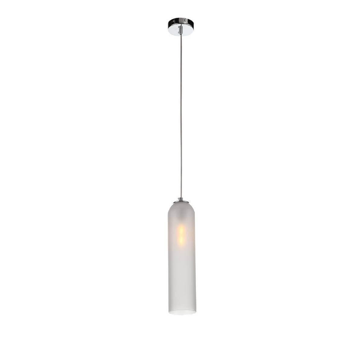 ST Luce SL1145.153.01 Светильник подвесной Хром/Белый E27 1*60W — миниатюра 1