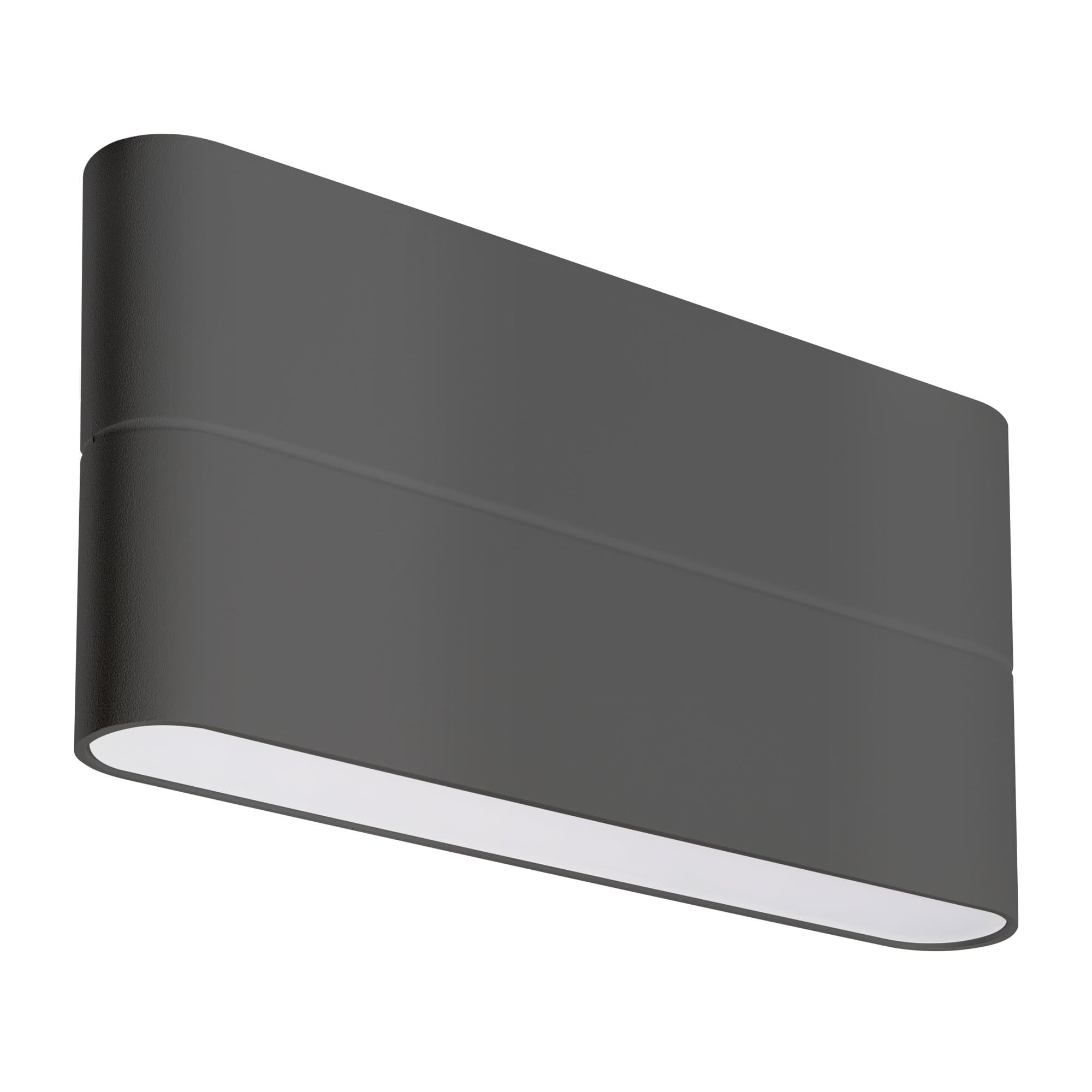 Arlight Светильник SP-WALL-FLAT-S170x90-2x6W Day4000 (GR, 120 deg, 230V) (IP54 Металл, 3 года) 032413 — миниатюра 1