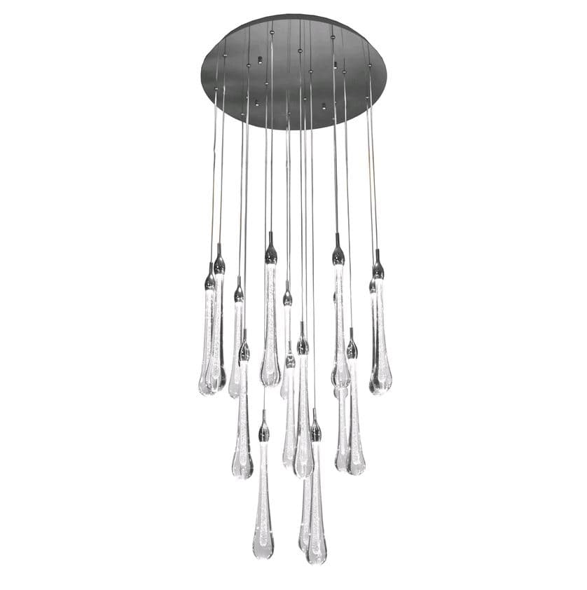 Kink Light 07860-18A,02 Подвес Асмер хром d50 h300 Led 54W (4000k)