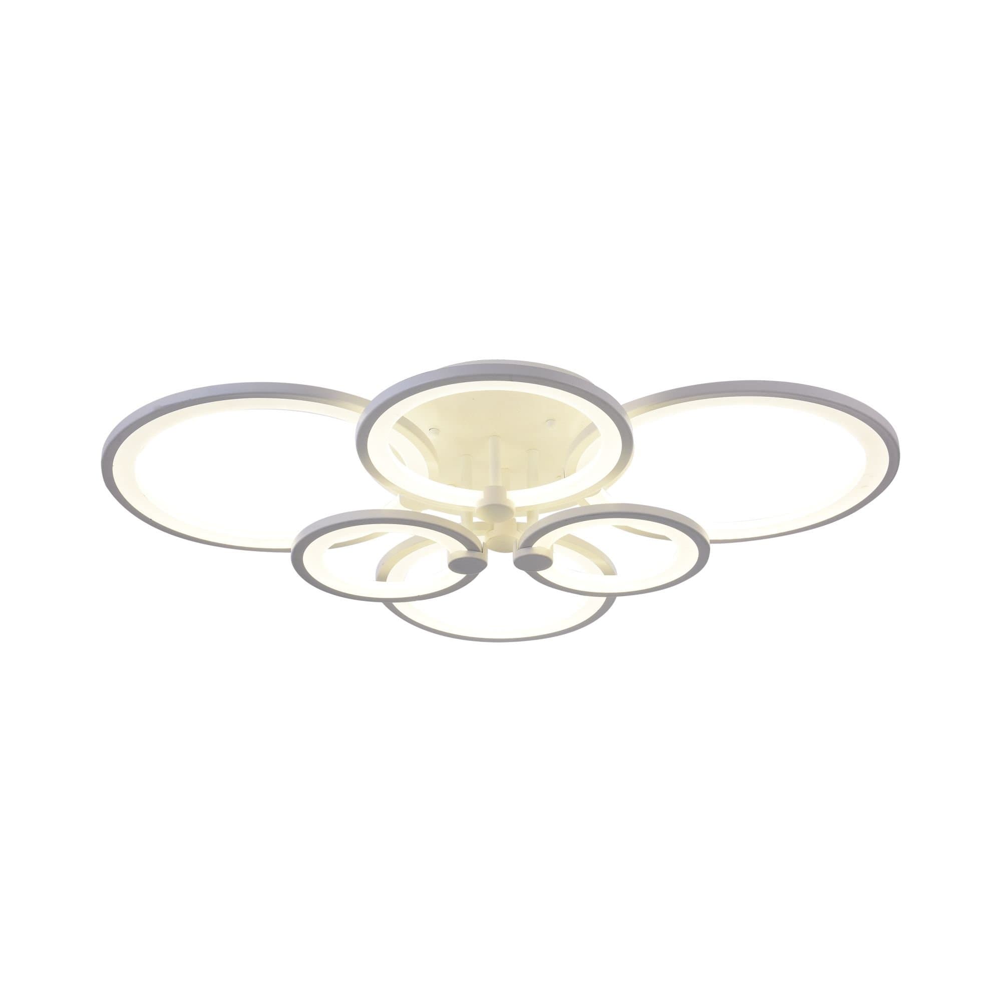 Freya LED Lola Белый Потолочный светильник 6600 LED 98W FR6680-CL-L98W — миниатюра 2