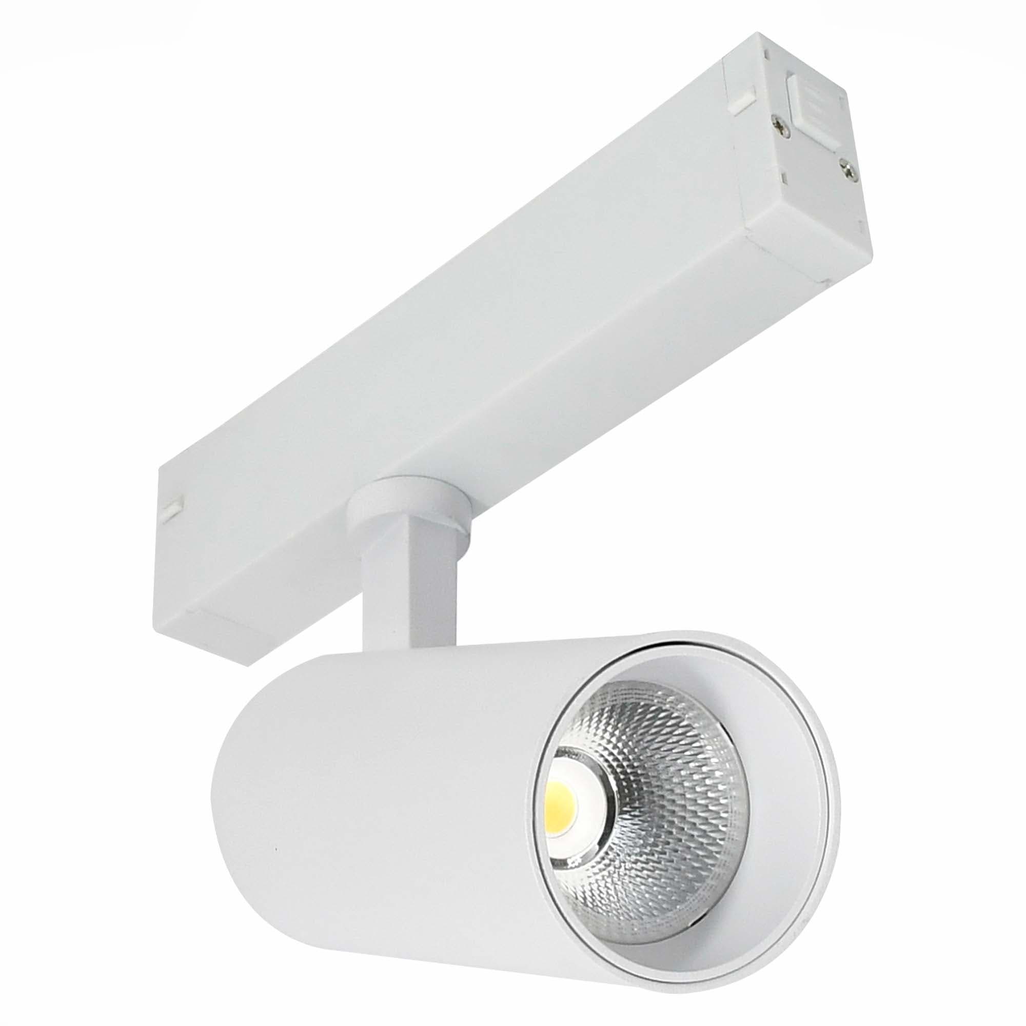 ST LUCE ST660.536.10 Св-к трек. Белый LED 1*10W 3000K 535Lm Ra>90 36° IP20 D40xH90 220V