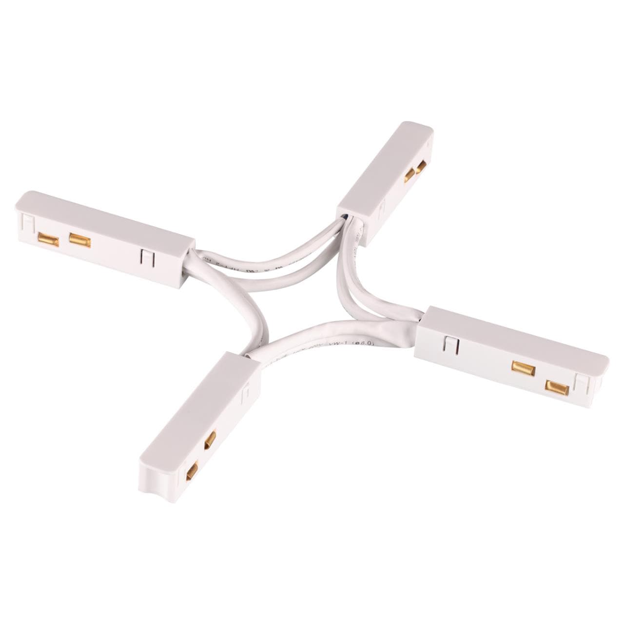 Novotech 135177 SHINO NT23 000 белый Гибкий токопроводящий соединитель для низковольтного шинопровода "X-образный" IP20 48V FLUM
