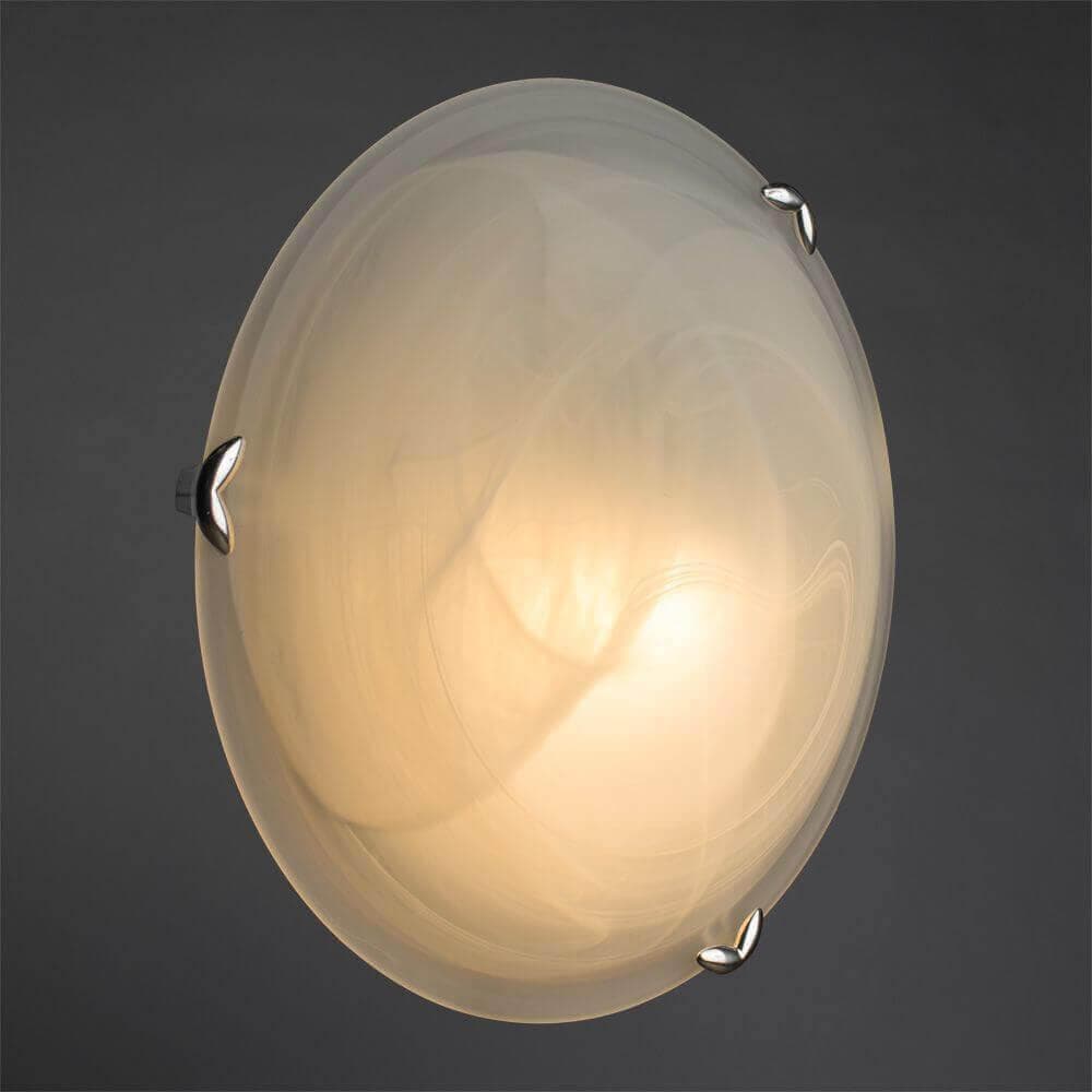 Arte Lamp Symphony Хром/Белая Тарелка 60W E27 A3430AP-1CC — миниатюра 4