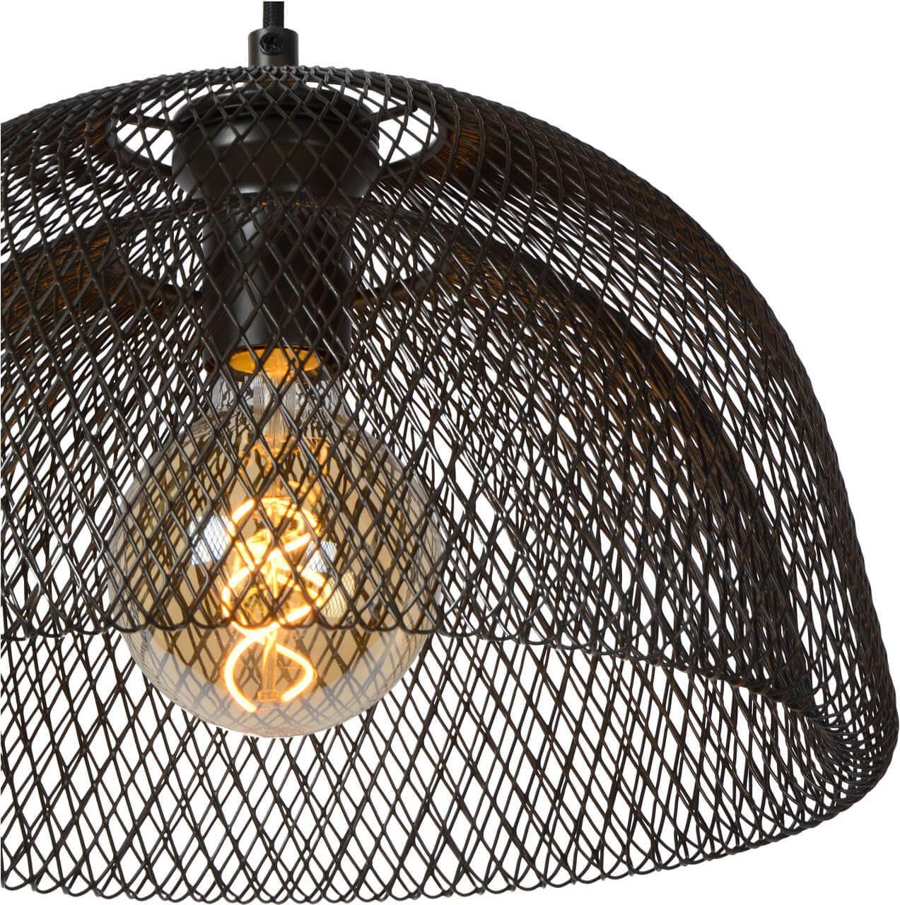 Lucide MESH Черный Подвесной светильник 78387/02/30 — миниатюра 5