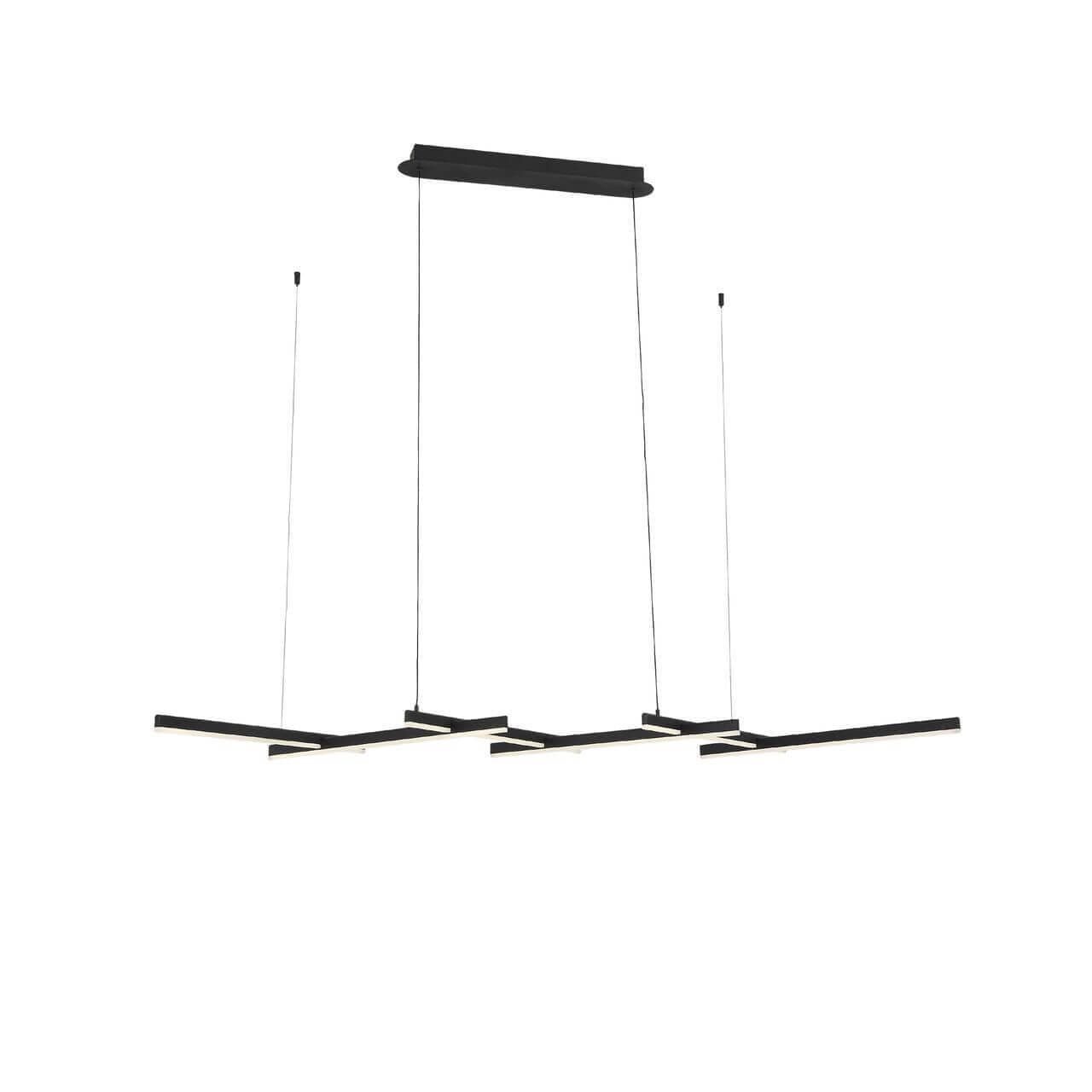 ST LUCE SL394.403.06 Люстра подвесная  Черный/Белый LED 6*14W — миниатюра 1