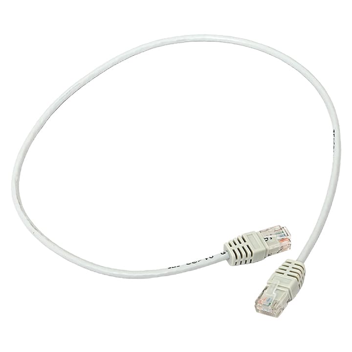 EKF Патч-корд TERACOM Cat.5E (1Гбит/с) неэкранированный UTP оболочка PVC серый (0,5м)
