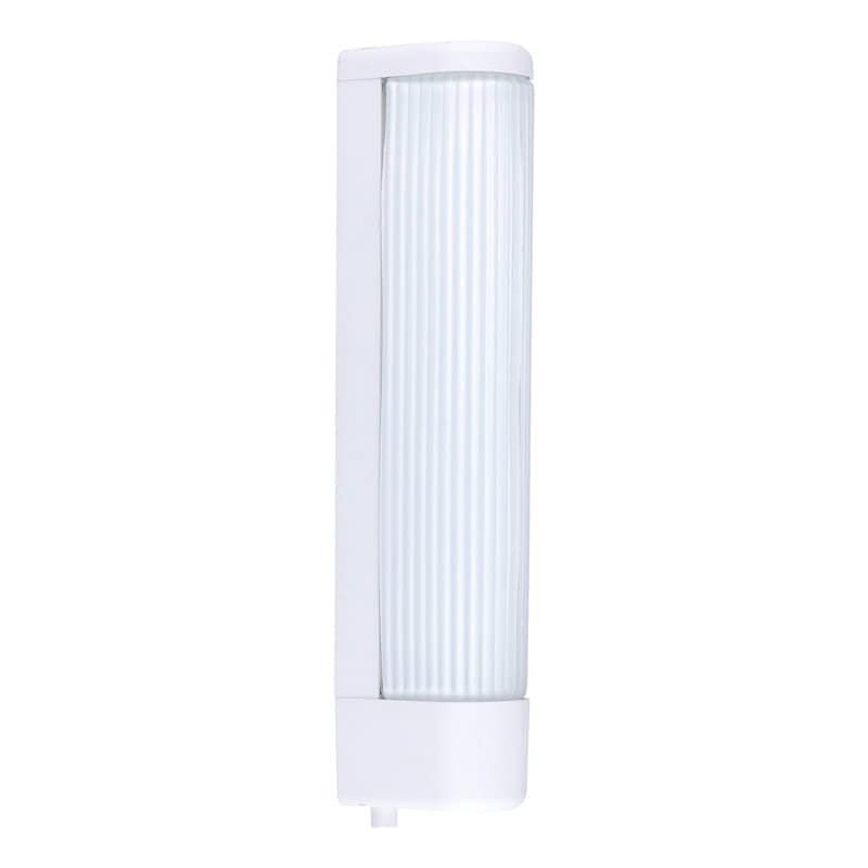 Eglo Подсветка для зеркала BARI 1, 2x40W (E14), L350, B60, пластик, белый/рифленое стекло, белый, с кноп. выкл. 94987