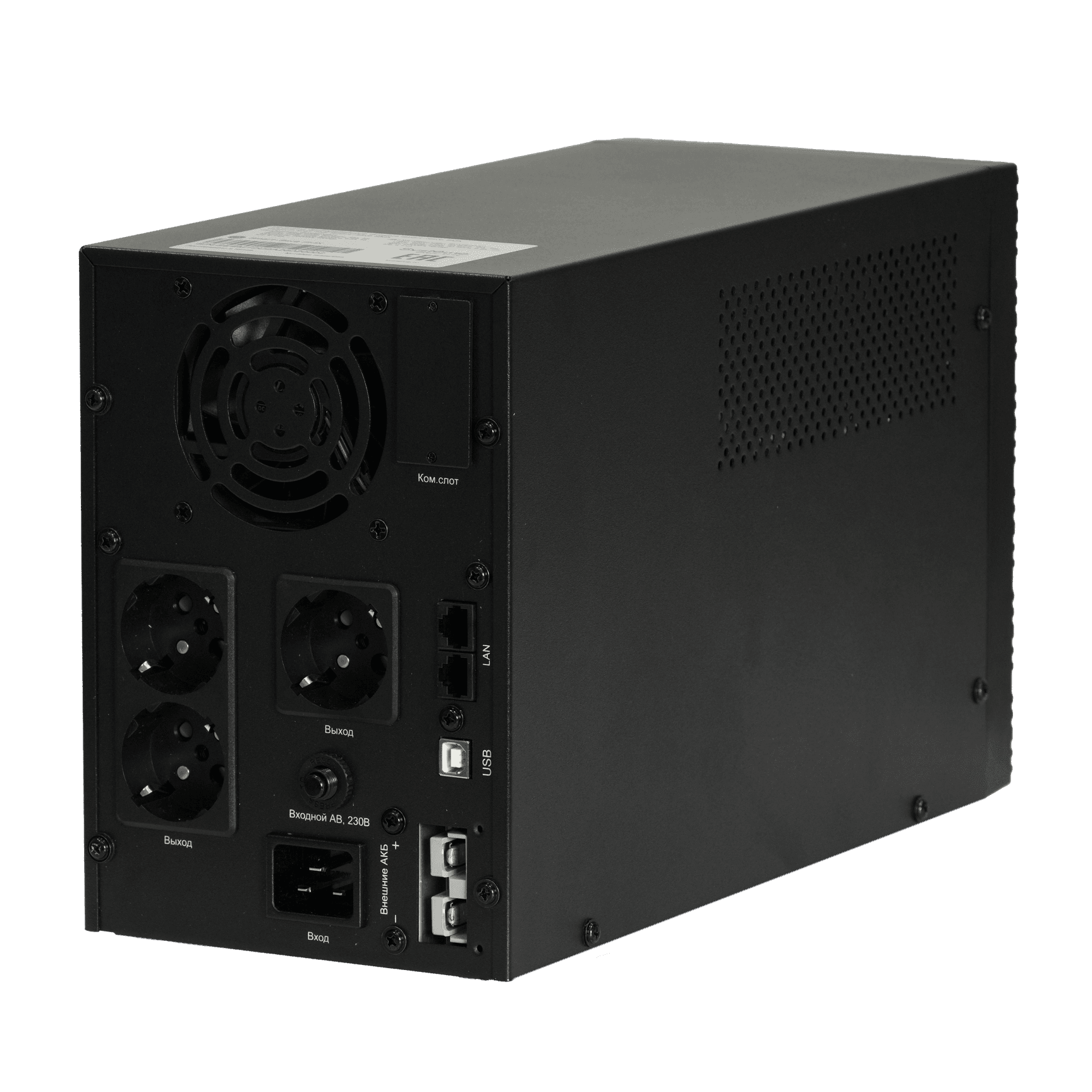 ИБП Smart-Save SMX-Tower Systeme Electric 2000 ВА, 230 В, 1:1, Внешние АКБ 48В, 6xC13 — миниатюра 5