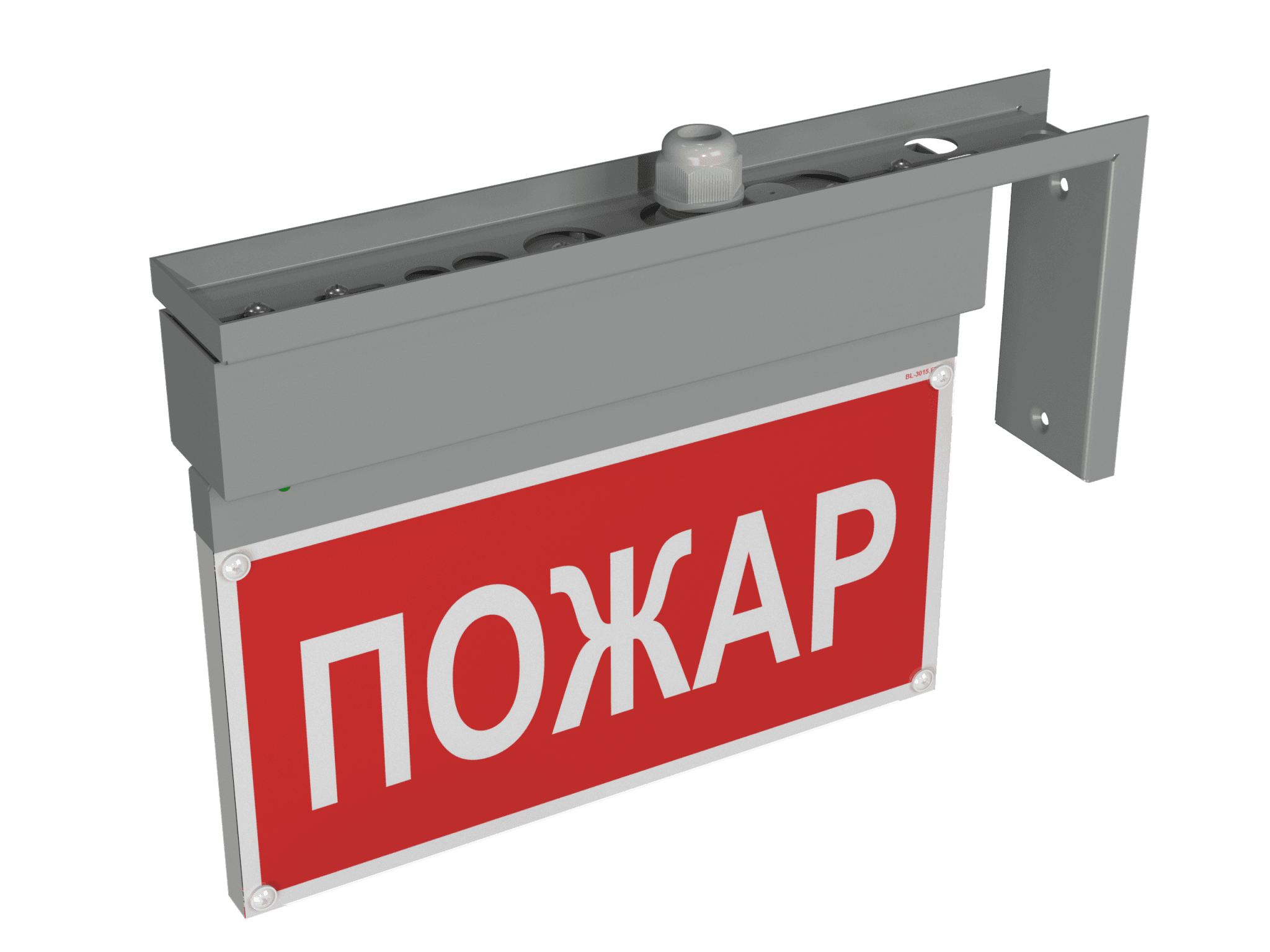 Белый свет Световой указатель BS-NEXTRINO-10-S1-24 Gray a15527 — миниатюра 10
