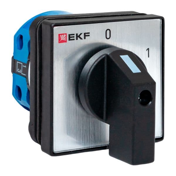 EKF Переключатель кулачковый ПК-1-12 10А 2P «0-1» IP65 — миниатюра 1
