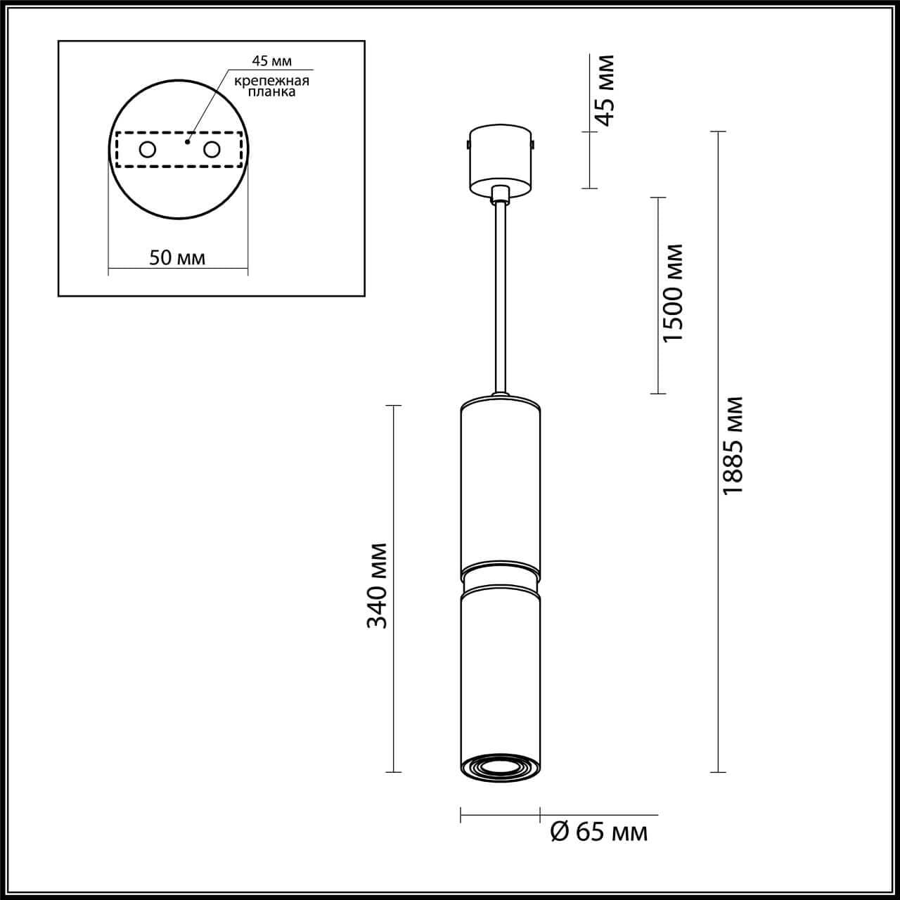 Odeon Light 4742/5L ODL20 15 черный/золотой Подвес GU10 5W 220V AFRA — миниатюра 3
