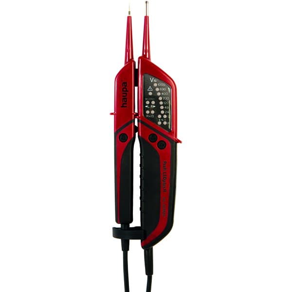 Haupa Прибор для проверки наличия напряжения "Profi LED Plus II" 3-1000 В 103824 — миниатюра 1