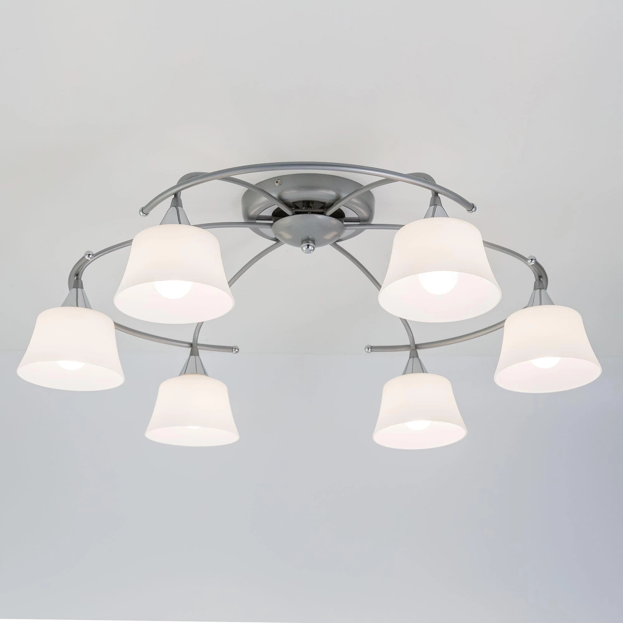 Citilux CL110161 Стелла Хром+Серебр.Металлик Светильник Люстра — миниатюра 2