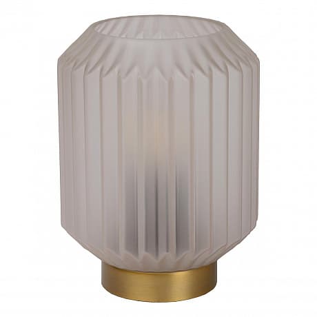 Lucide SUENO Лампа настольная Ø 13 cm 1xE14 White 45595/01/31 — миниатюра 2