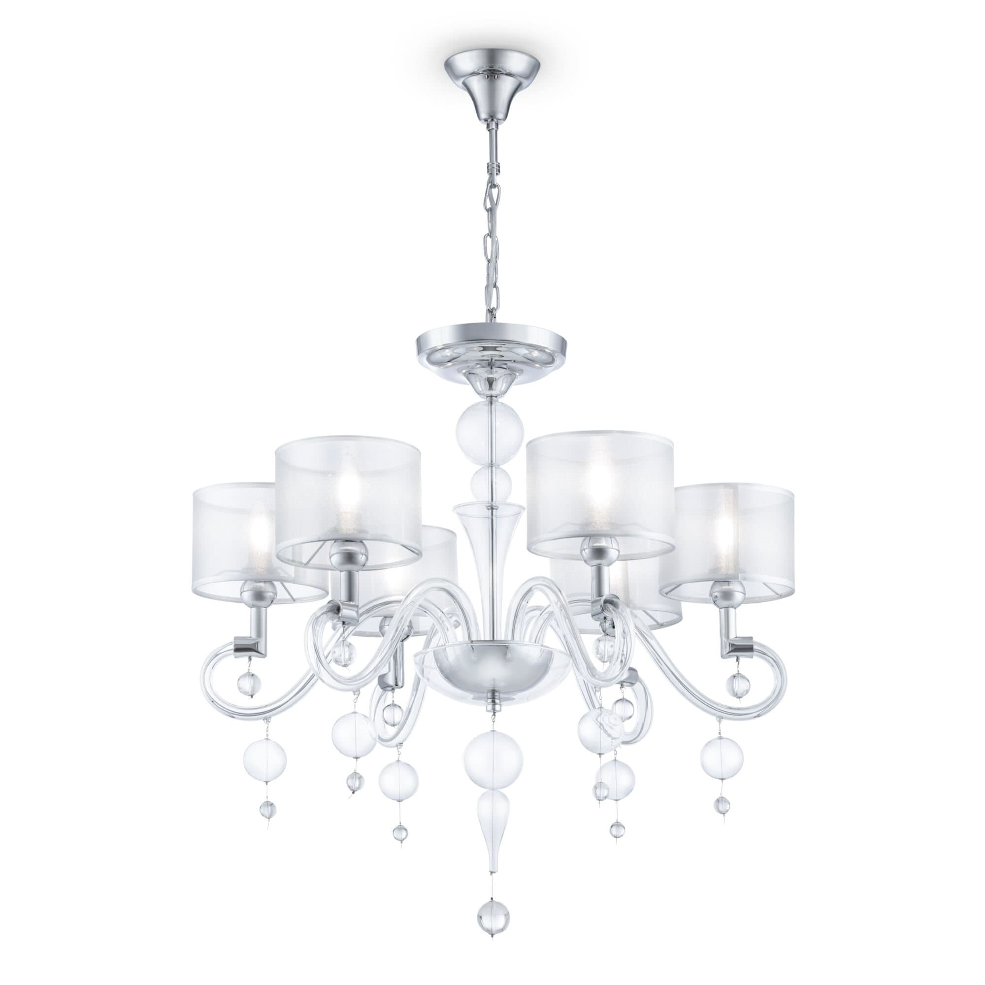 Maytoni Neoclassic Bubble Dreams Хром Люстра 6xE14 40W MOD603-06-N — миниатюра 3