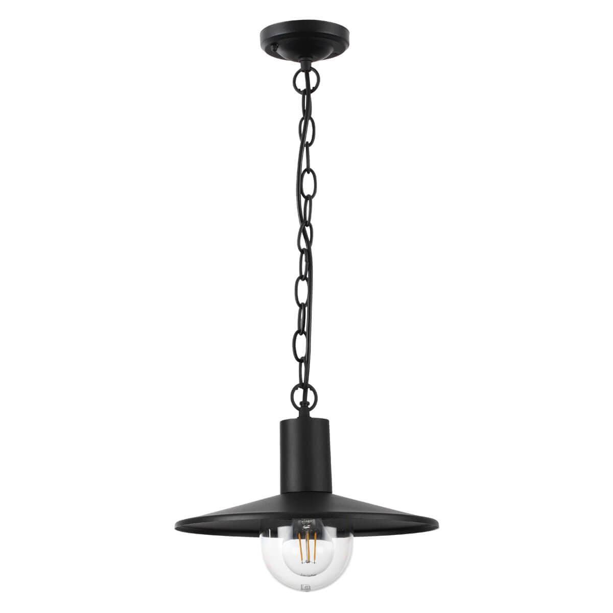 Odeon Light 4833/1 NATURE ODL21 565 черный/стекло Ландшафтный светильник-подвес E27 1*40W IP44 FURCADIA — миниатюра 2