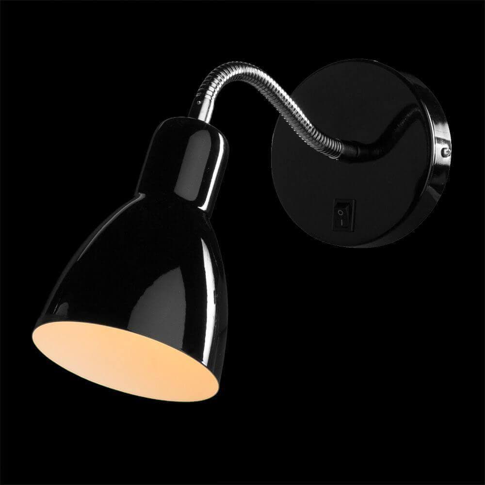 Arte Lamp Dorm Черный Бра 40W E14 A1408AP-1BK — миниатюра 4