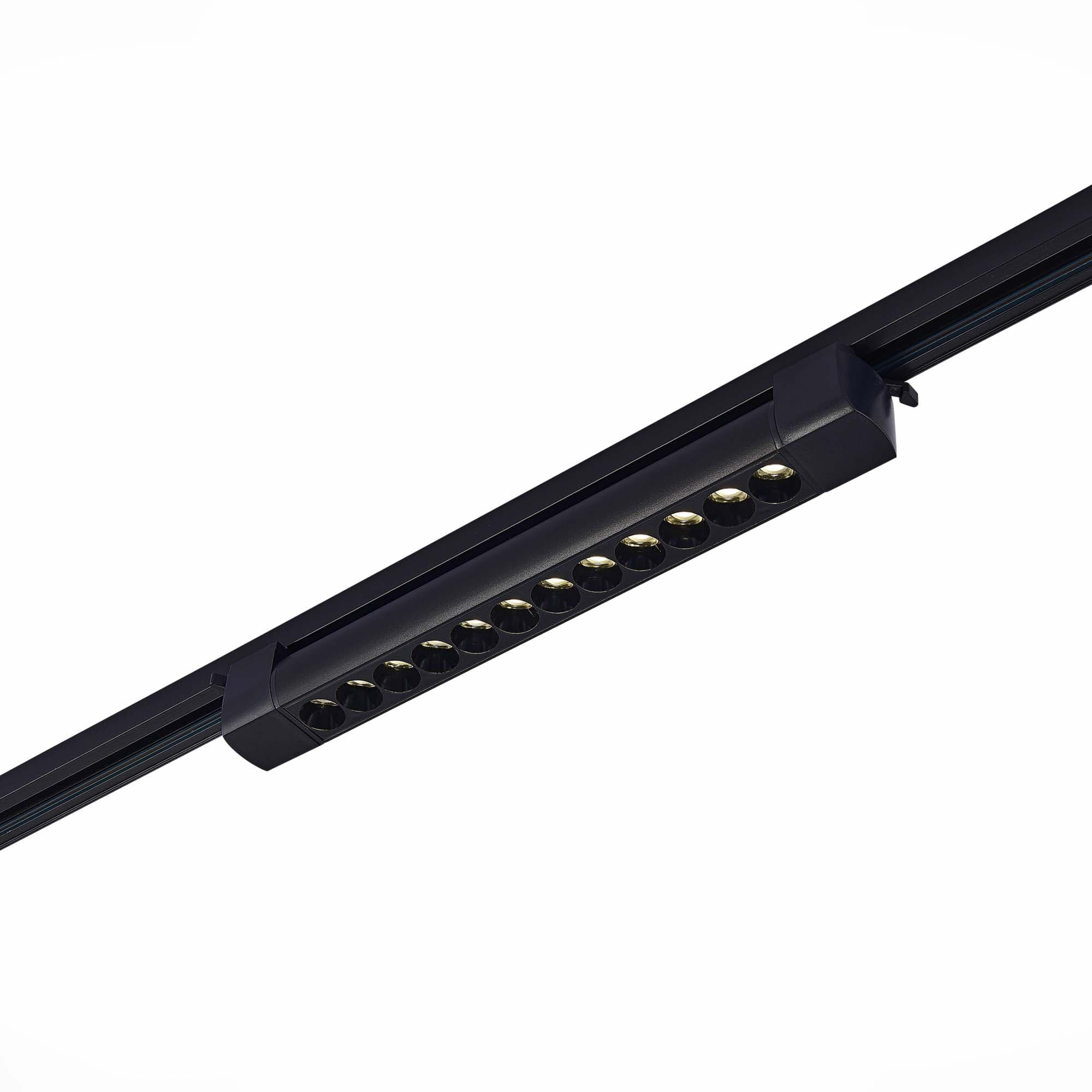 ST LUCE ST367.446.20 Св-к трек. Черный LED 1*20W 4000K 1 500Lm Ra>90 36° IP20 L387xW49xH54 170-240V