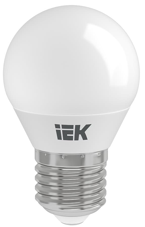 IEK Лампа светодиодная ECO G45 шар 9Вт 230В 4000К E27 — миниатюра 2