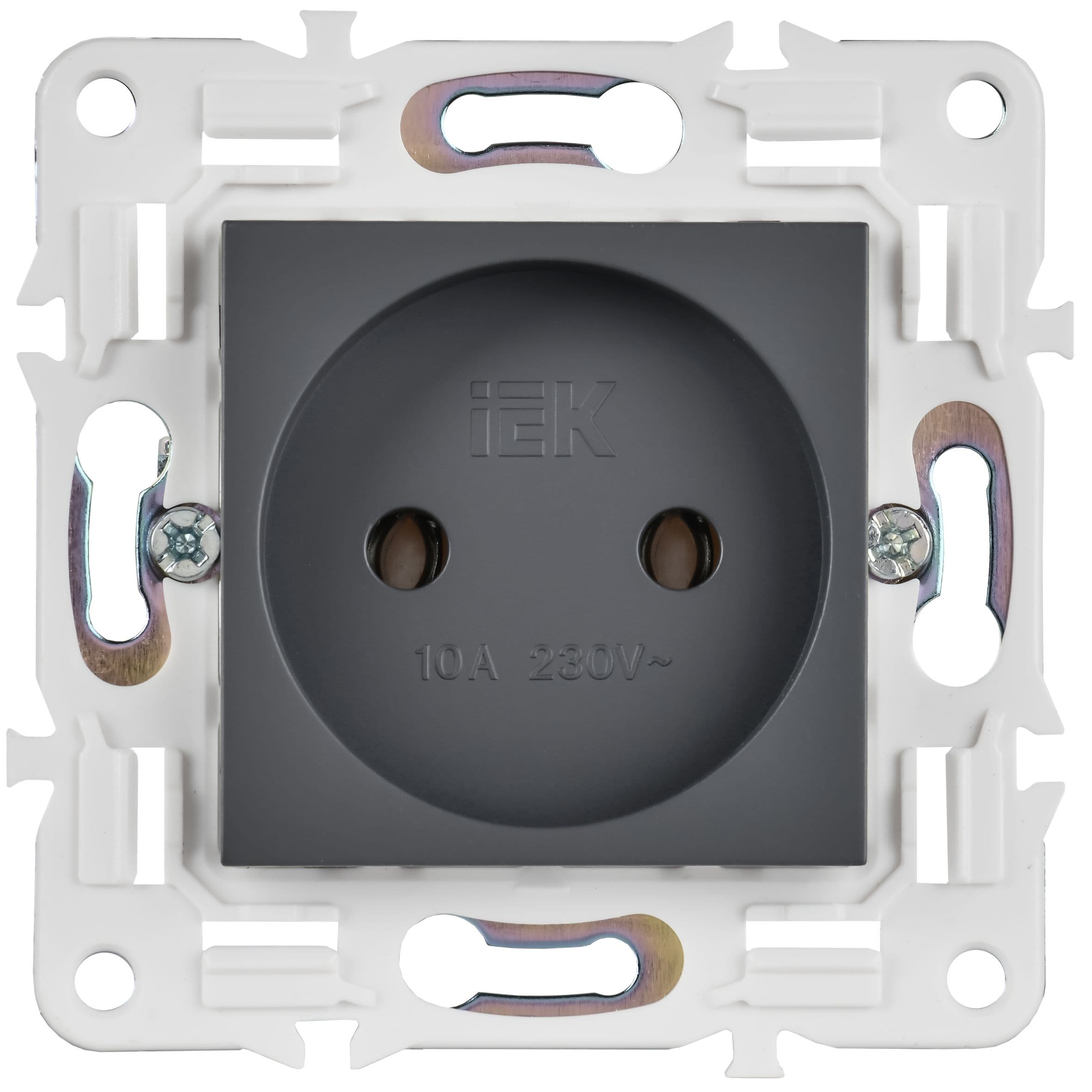 IEK SKANDY Титан Розетка б/з 10А SK-R02T — миниатюра 2